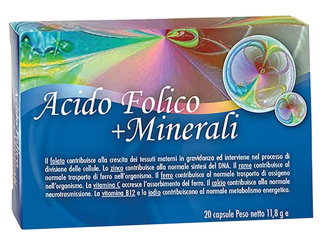 ACIDO FOLICO + MINERALI 20 CAPSULE - farmascienza.it