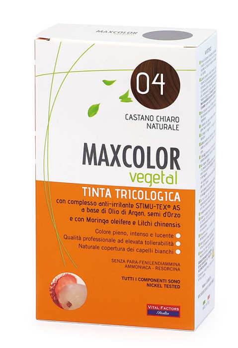 MAX COLOR VEGETAL 04 TINTURA 140 ML - farmascienza.it