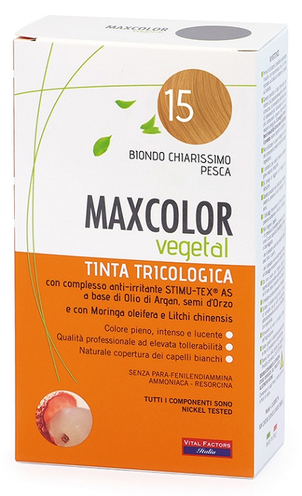 MAX COLOR VEGETAL 15 TINTURA 140 ML - farmascienza.it