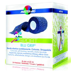 BENDA ELASTICA AUTOBLOCCANTE MASTER-AID BLUGRIP 6X4,5 - farmascienza.it