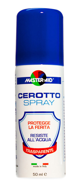 CEROTTO SPRAY MASTER-AID FLACONE 50ML CIRCA 80 APPLICAZIONI - farmascienza.it