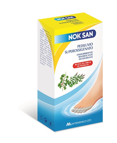 NOK SAN PEDILUVIO SUPEROSSIGENATO 400 G - farmascienza.it