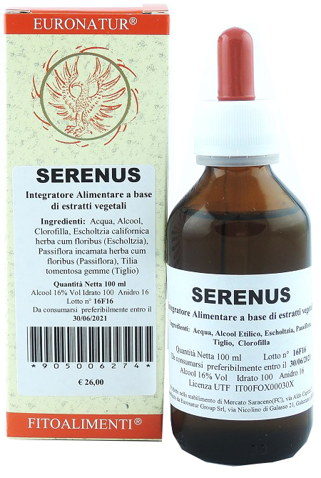 SERENUS GOCCE 100 ML - farmascienza.it