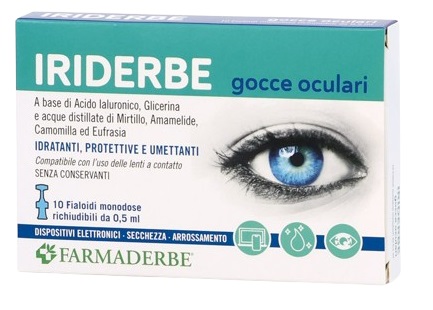 IRIDERBE GOCCE OCULARI MONODOSI 10 FLACONCINI DA 0,5ML - farmascienza.it