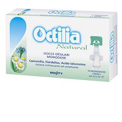 OCTILIA NATURAL GOCCE OCCHI IRRITATI E ARROSSATI 10 FLACONCINI MONODOSE 0,5 ML - farmascienza.it