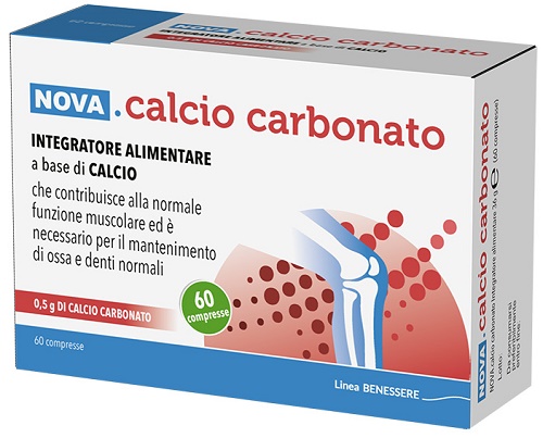 CALCIO CARBONATO 60 COMPRESSE - farmascienza.it