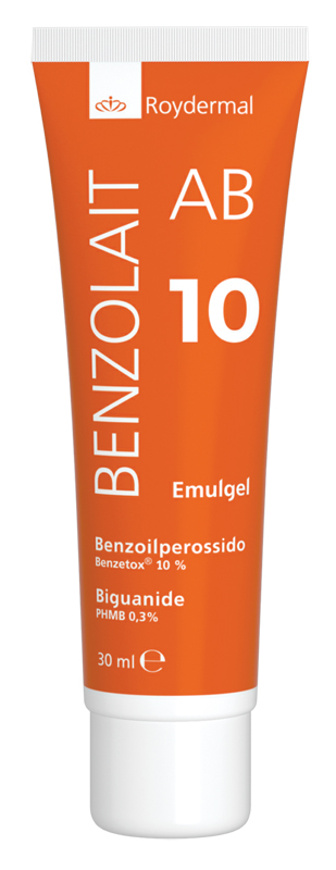 SEBOREGOLATORE/PURIFICANTE PER LA PELLE DEL VISO BENZOLAIT AB 10 EMULGEL 30 ML - farmascienza.it