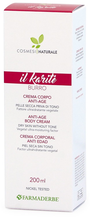 KARITE' CREMA CORPO 200 ML - farmascienza.it