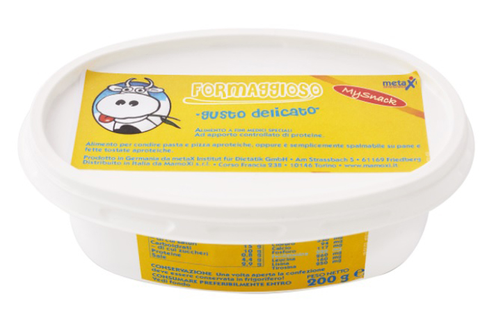 MY SNACK FORMAGGIOSO DELICATO 200 G - farmascienza.it