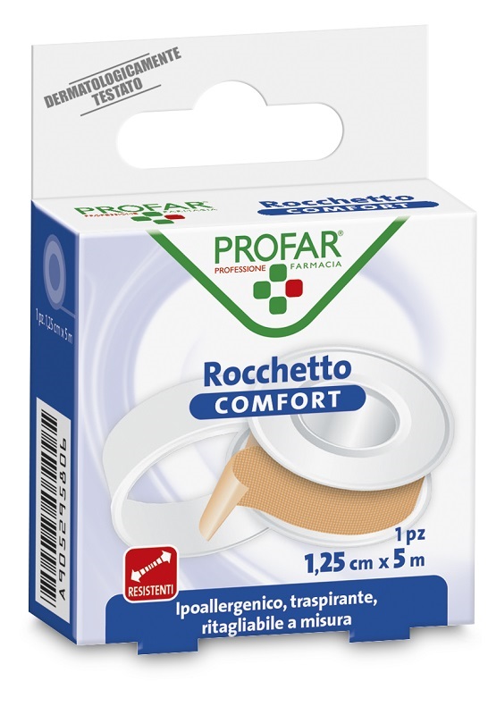 ROCCHETTO IN TELA COMFORT 1,25 CM X 5 M PROFAR - farmascienza.it