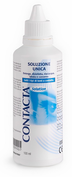 SOLUZIONE UNICA ISOTONICA CONTACTA 100ML - farmascienza.it