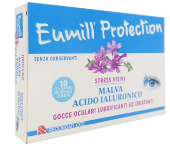 EUMILL PROTECTION GOCCE OCULARI 10 FLACONCINI MONODOSE 0,5 ML - farmascienza.it