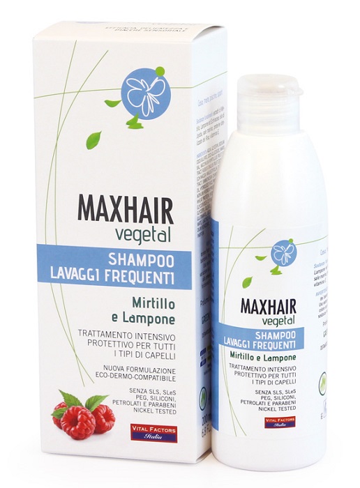 MAX HAIR VEGETAL SHAMPOO PER LAVAGGI FREQUENTI 200 ML - farmascienza.it
