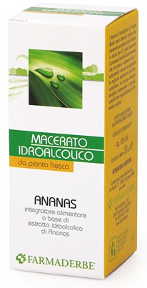 ANANAS MACERATO IDROALCOLICO 50 ML - farmascienza.it