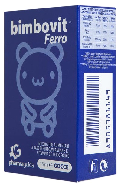 BIMBOVIT FERRO GOCCE 15 ML - farmascienza.it