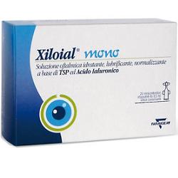 SOLUZIONE OFTALMICA IDRATANTE LUBRIFICANTE XILOIAL 20 MONODOSE DA 0,5ML - farmascienza.it