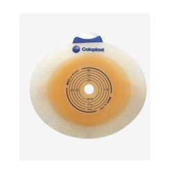 PLACCA PER ILEOSTOMIA E COLOSTOMIA SISTEMA A 2 PEZZI SENSURA CLICK FORO RITAGLIABILE 10-35MM FLANGIA 40MM 5 PEZZI - farmascienza.it