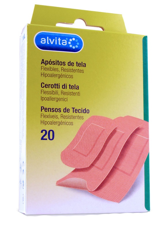 CEROTTO TELA 20 PEZZI ALVITA - farmascienza.it