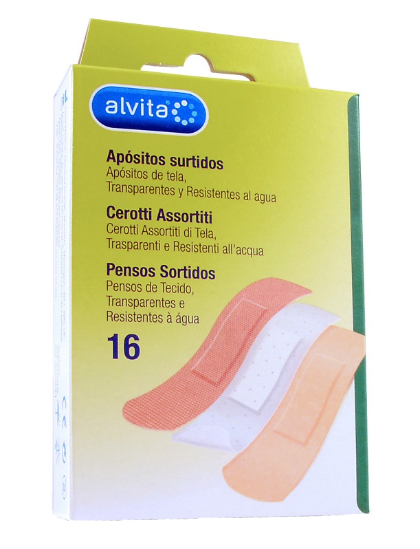 ALVITA CEROTTI ASSORTITI 16 PEZZI - farmascienza.it