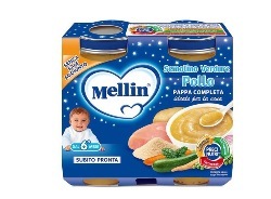 MELLIN OMOGENEIZZATO CENA POLLO VERDURE 2 PEZZI 200 G - farmascienza.it