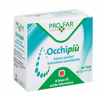 OCCHI PIU' GOCCE UMETTANTI 20FL DA 0,35 ML PROFAR - farmascienza.it