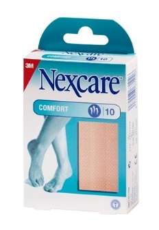 CEROTTO NEXCARE COMFORT IN STRISCIA 6X10CM 10 PEZZI - farmascienza.it