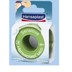 CEROTTO ROCCHETTO HANSAPLAST SENSITIVE 5MX2,50CM 1 PEZZO - farmascienza.it
