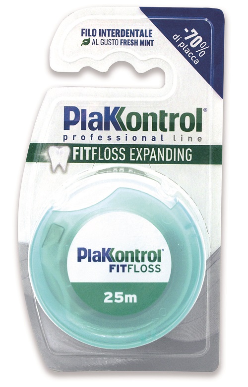 PLAKKONTROL FIT FLOSS FILO 25 M - farmascienza.it