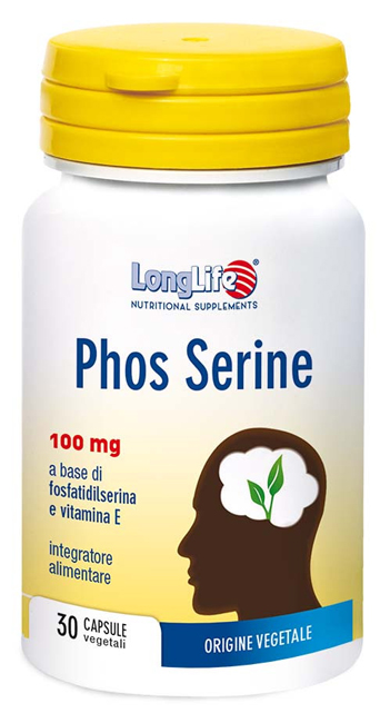 LONGLIFE PHOS SERINE 30 CAPSULE VEGETALI - farmascienza.it