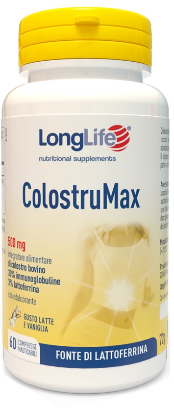 LONGLIFE COLOSTRUMAX 60 COMPRESSE MASTICABILI - farmascienza.it