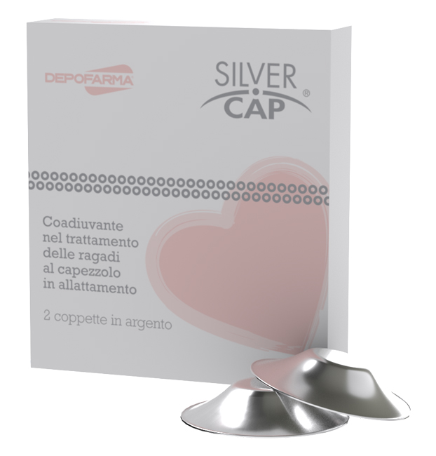 SILVER CAP COPPETTE IN ARGENTO COPRI CAPEZZOLI PER ALLATTAMENTO 2 PEZZI - farmascienza.it