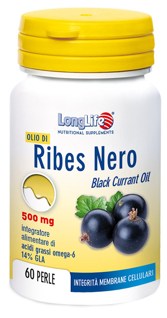LONGLIFE OLIO RIBES NERO 60 PERLE DI GELATINA - farmascienza.it