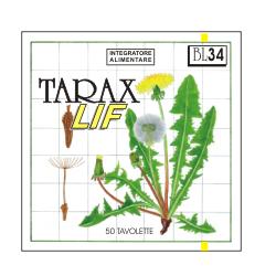 TARAX LIF 50 TAVOLETTE - farmascienza.it