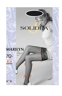 MARILYN 70 SHEER CALZA AUTOREGGENTE BLU SCURO 3 - farmascienza.it