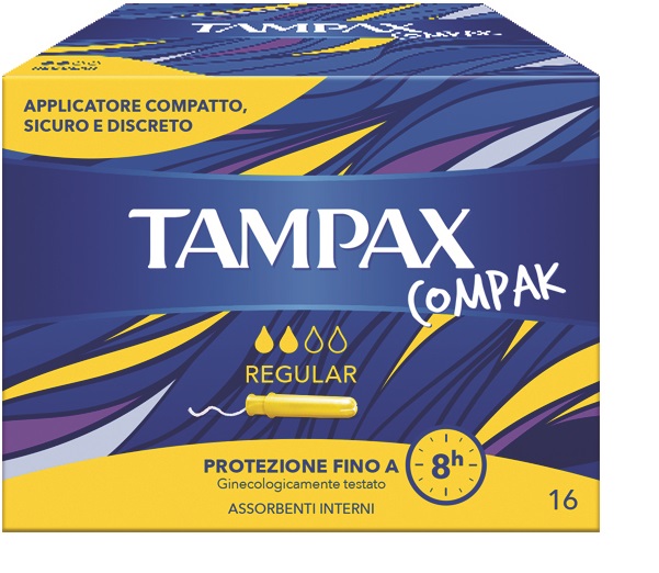 TAMPAX COMPAK REGULAR 16 PEZZI - farmascienza.it