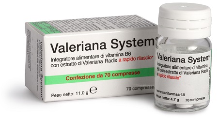 VALERIANA SYSTEM 70 COMPRESSE - farmascienza.it