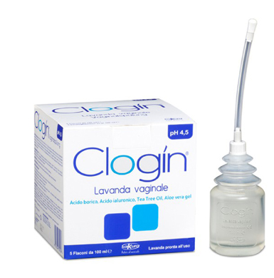 CLOGIN LAVANDA VAGINALE 5 FLACONI DA 100 ML + 5 CANNULE VAGINALI MONOUSO - farmascienza.it