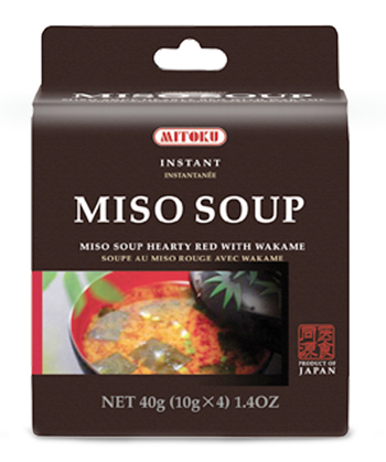 MITOKU ZUPPA DI MISO ISTANTANEA ALLE ALGHE 4 BUSTINE DA 10 G L'UNA - farmascienza.it