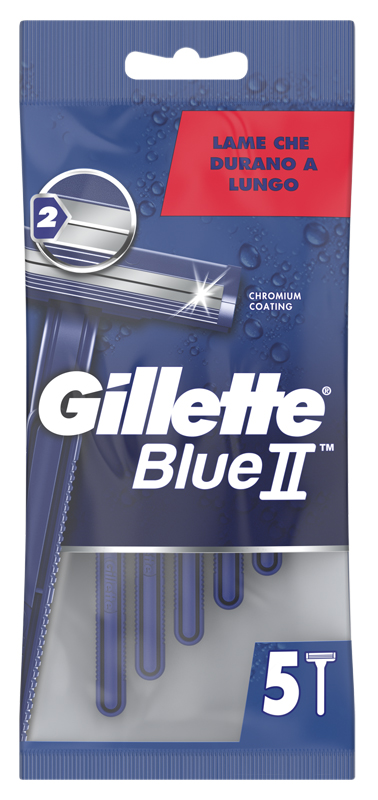 RASOIO GILLETTE BLUE II STANDARD 6 X 20 X 5 - farmascienza.it