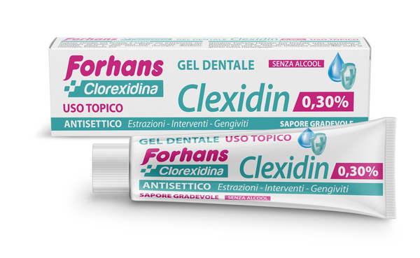 FORHANS CLEXIDIN COLLUTORIO IN GEL ALLA CLOREXIDINA 0,30% 30 - farmascienza.it