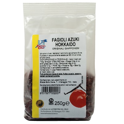 AZUKI HOKKAIDO 250 G - farmascienza.it