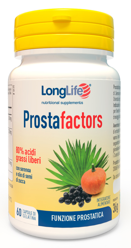 LONGLIFE PROSTAFACTORS 60 CAPSULE - farmascienza.it