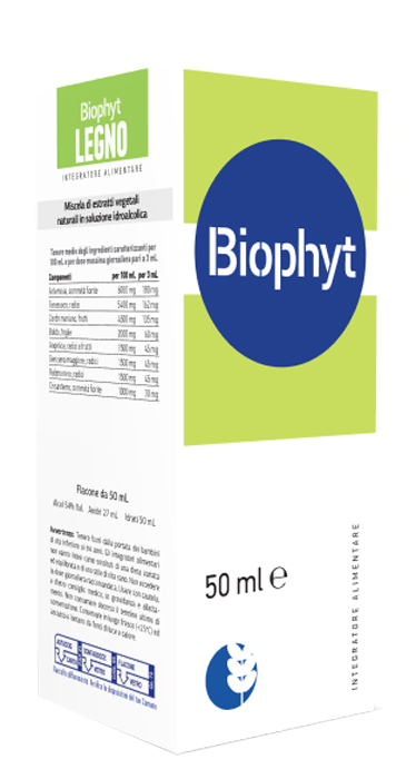 BIOPHYT LEGNO 50 ML SOLUZIONE IDROALCOLICA - farmascienza.it