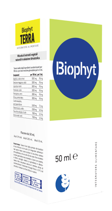 BIOPHYT TERRA 50 ML SOLUZIONE IDROALCOLICA - farmascienza.it