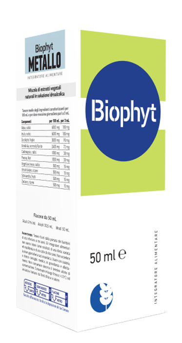 BIOPHYT METALLO 50 ML SOLUZIONE IDROALCOLICA - farmascienza.it