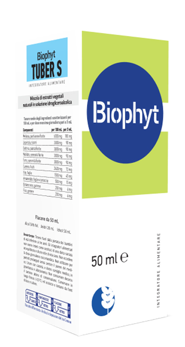 BIOPHYT TUBER S 50 ML SOLUZIONE IDROALCOLICA - farmascienza.it