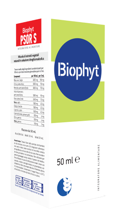 BIOPHYT PSOR S 50 ML SOLUZIONE IDROALCOLICA - farmascienza.it