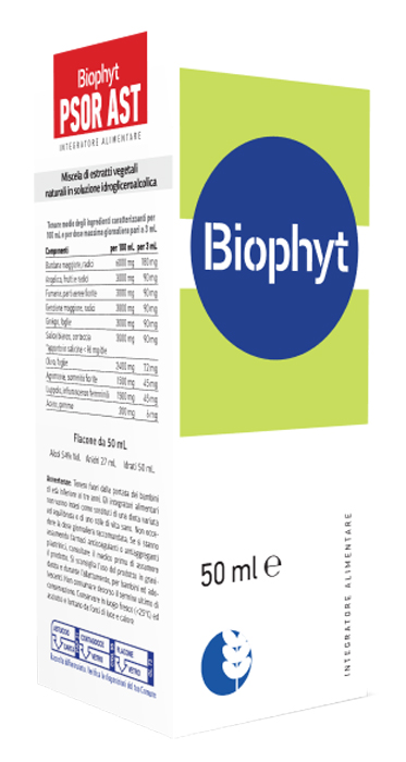 BIOPHYT PSOR AST 50 ML SOLUZIONE IDROALCOLICA - farmascienza.it