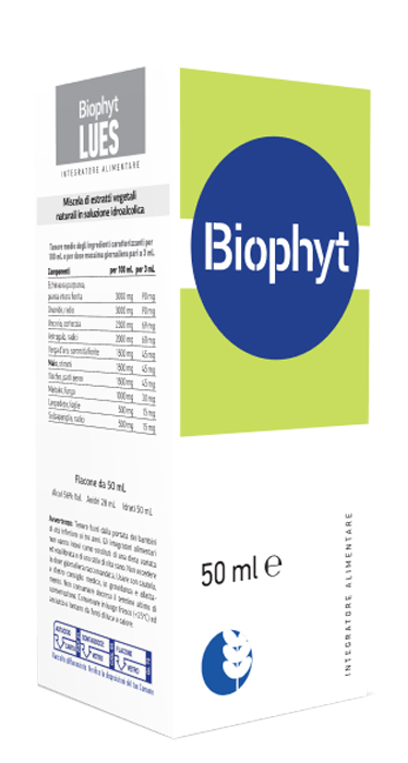 BIOPHYT LUES 50 ML SOLUZIONE IDROALCOLICA - farmascienza.it