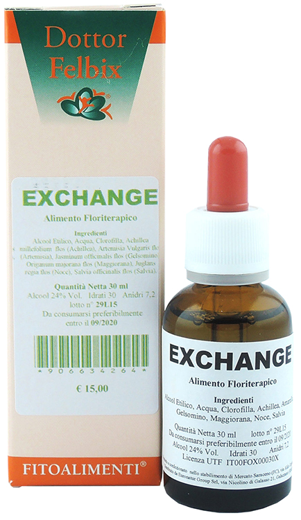 EXCHANGE GOCCE 30 ML - farmascienza.it